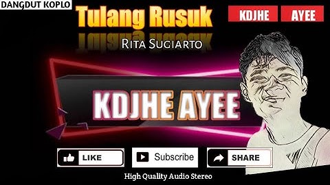 KARAOKE || TULANG RUSUK || DANGDUT KOPLO