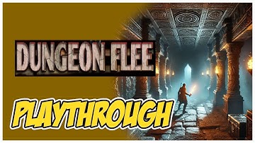 Dungeon Flee PLAYTHROUGH: Easy Mode!