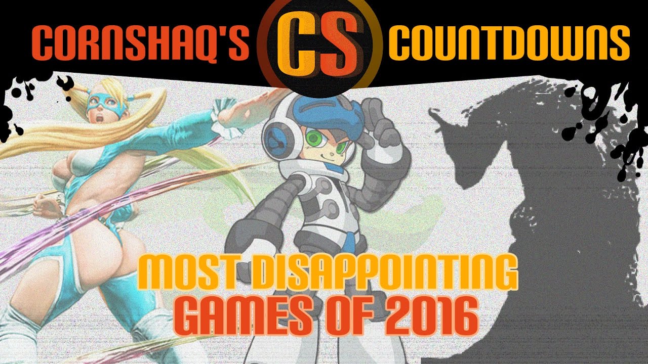 MOST DISAPPOINTING GAMES OF 2016 YouTube