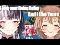 Shiroi and Risu enjoy their Boing Boing while Ollie【HololiveEN+ID】