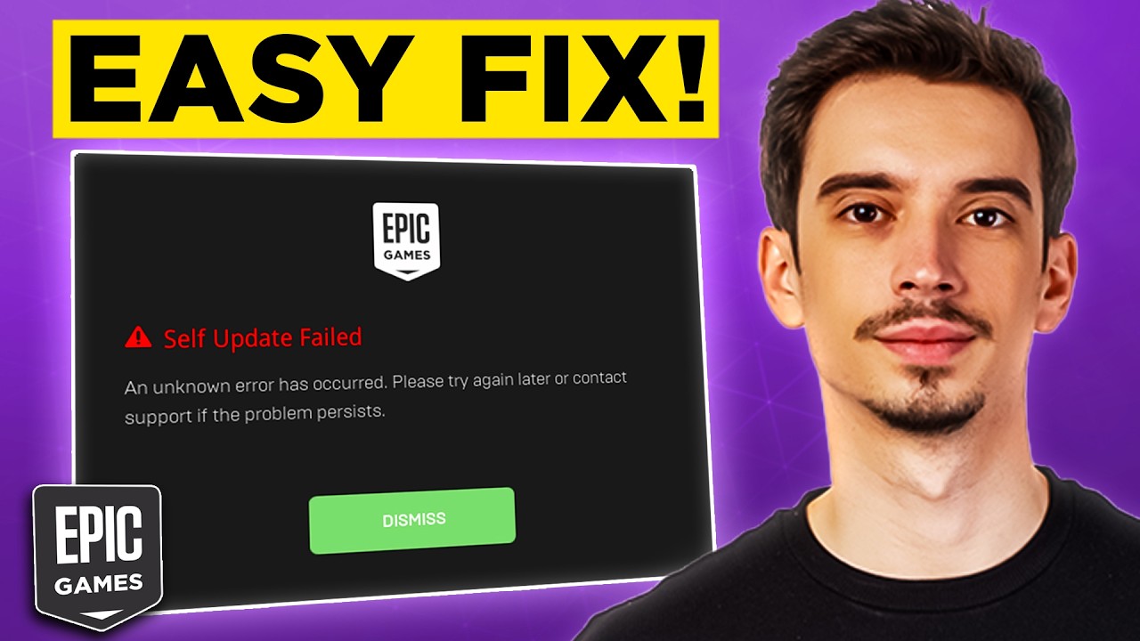 How To Fix Epic Games Self Update Failed (2026) - Full Guide!