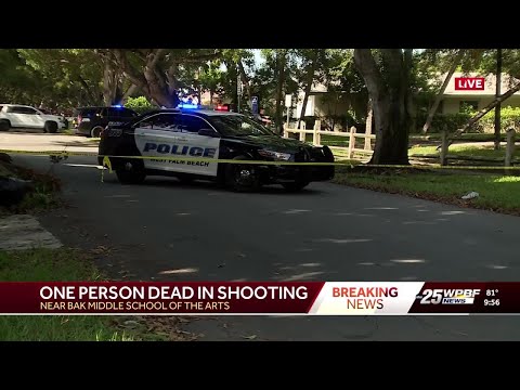 One dead after shooting near Bak Middle School of the Arts in West Palm Beach
