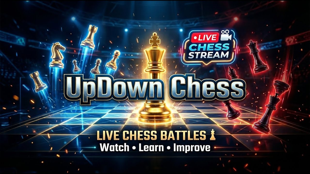 UPDOWN CHESS ♟️ | Blunders, Brilliant Moves & Live Chess Battles