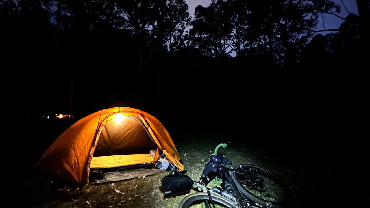 Overnight Bikepacking Near Sydney: Euroka Campground in Glenbrook.