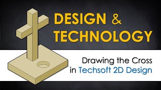 Drawing an Isometric Cross in Techsoft 2D Design