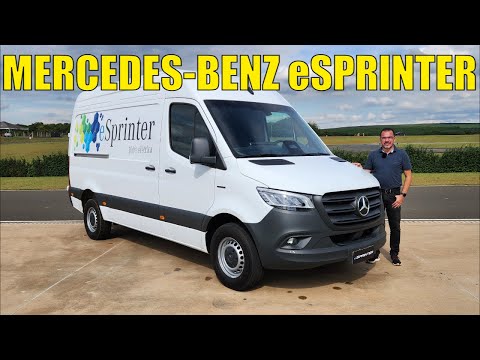 Mercedes-Benz eSprinter - 100% electric version of the Sprinter