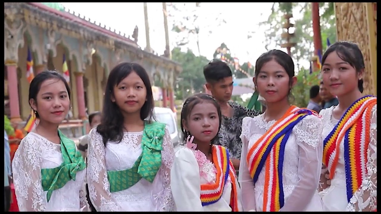 LỄ PHẬT ĐẢN CHÙA KHMER CÙ LÀ CŨ, CHÂU THÀNH, KIÊN GIANG បុណ្យពិសាខបូជា វត្តវង្សាគ្រឹះ កំពង់ចិនចាស់