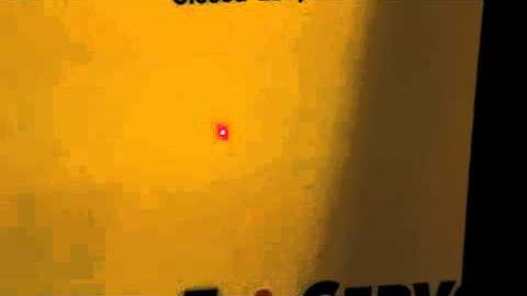 Ezi Servo 1 Pulse Move using the Laser