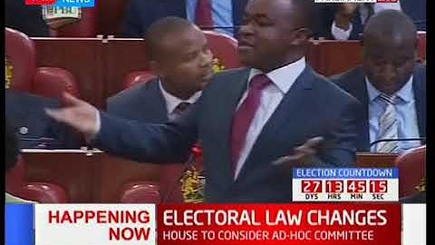 Kiminini MP Chris Wamalwa hits back at Garissa Township MP Aden Duale