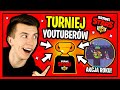 ⭐️ Zrobiłem NAJLEPSZĄ AKCJĘ na *TURNIEJU YOUTUBERÓW* w Brawl Stars! ◉_◉ *byli w szoku*