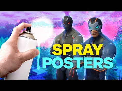 Video: Lokasi Poster Fortnite: Tempat Menyemprotkan Poster Carbide Atau Omega Yang Berbeza