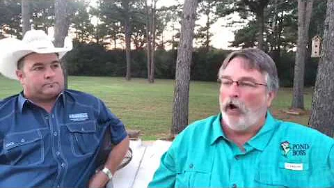 Facebook Live 10.10.18  Live with Clint Steffens  Building great fishing lakes part 2