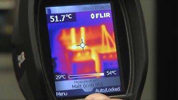Spot Pyrometer versus Thermal Image