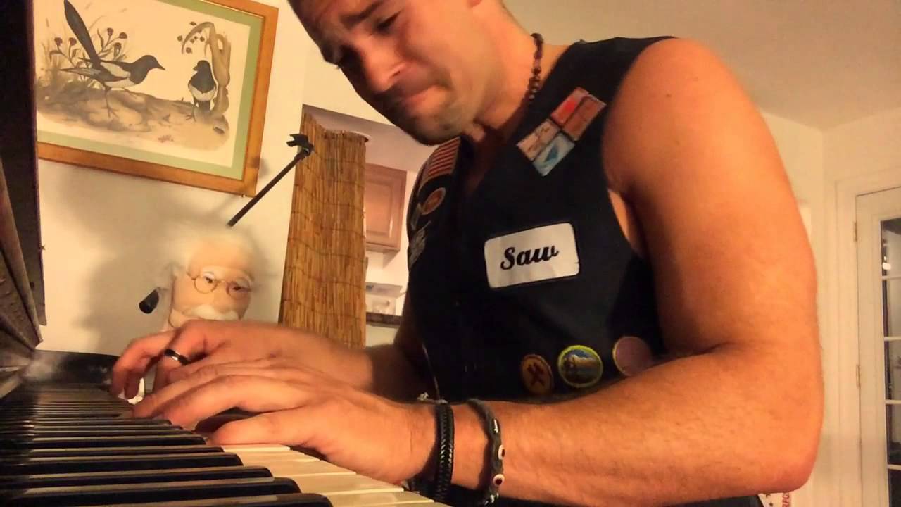 Mark Salling on Piano