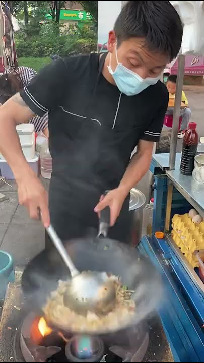 🇨🇳 Nasi Goreng Cina yang Hanya Membutuhkan Waktu Satu Menit untuk Dibuat 🇨🇳