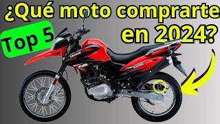 Top 5 MEJORES MOTOS Doble Propósito 2024  ¡¡BUENAS Y BARATAS!!
