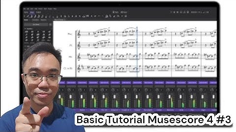 New Basic Tutorial of Musescore 4 Part 3 (How to Add 2nd Layer Voice)