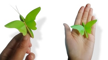 Waste Material Craft Idea - Coconut Leaves Butterfly Craft - Pandan leaf - Banana leaf