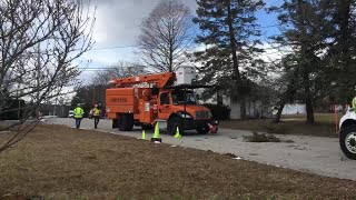 VIDEO NOW: National Grid Responds to Johnston Power Outage