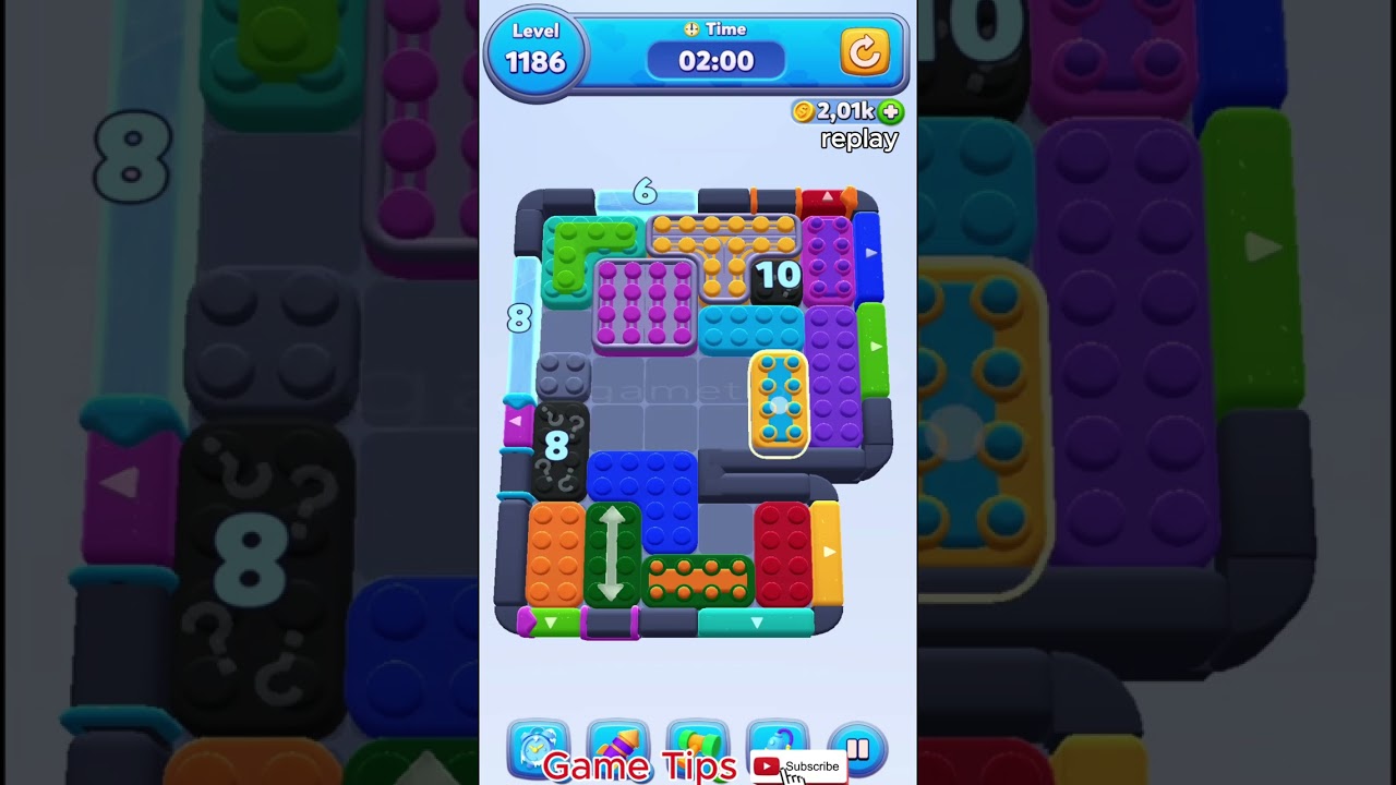 Color Block Jam level 1186