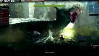 Vindictus : Lakoria (Raid Boss) Scythe Evie Gameplay