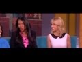 kerry washigton kiss scene on the view show 2013