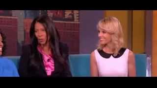 kerry washigton kiss scene on the view show 2013