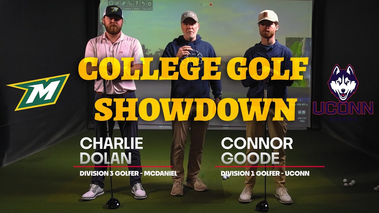 Соревнования по гольфу среди студентов колледжей D1 и D3 на поле Pebble Beach (турнир в формате "...