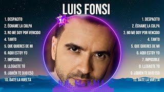 Luis Fonsi Top Hits Popular Songs - Top 10 Song Collection