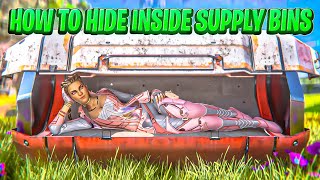 How To GLITCH into ALL SUPPLY BINS in Apex Legends God Mode Glitch #apex