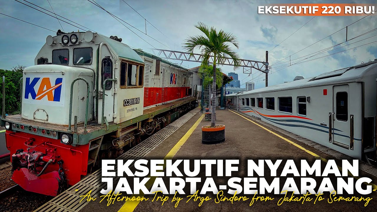 EKSEKUTIF MURAH DAN NYAMAN! Trip Naik KA Argo Sindoro Tambahan