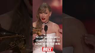 Taylor Swift breaks Grammy's record with 4 album of the year wins!