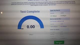 Cox Internet speed 100 mbps