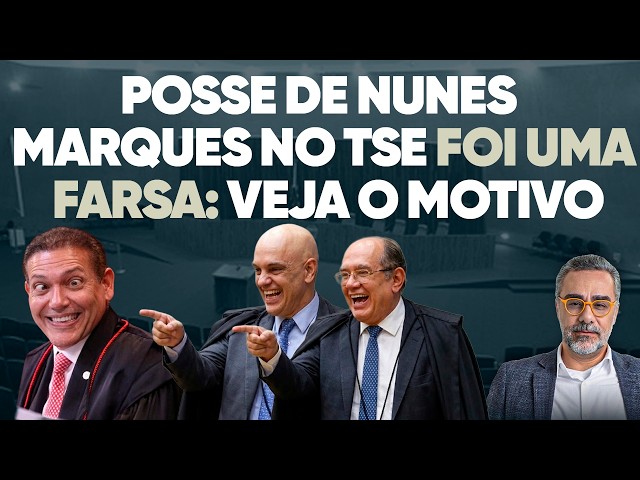 🚨 Moraes e Gilmar deram um golpe em Nunes Marques e ele não viu