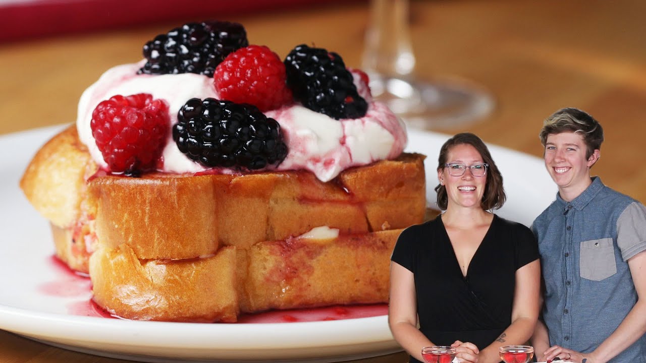 Berry-Stuffed French Toast for Two | Tasty