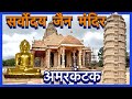 15 सालों से है निर्माणाधीन || Shree Sarvodaya Jain Temple #amarkantak #mptourism #jainmandir