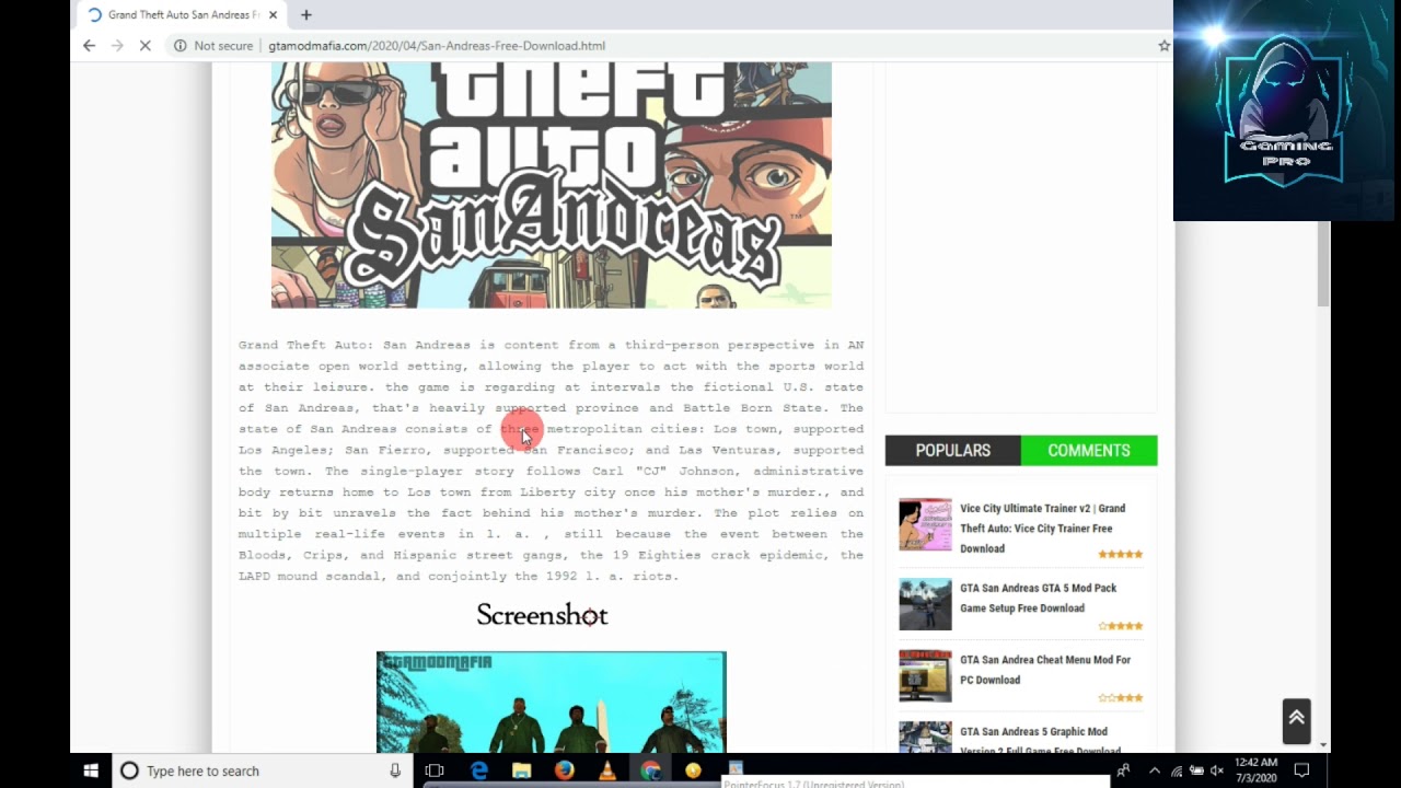 How to download gta san andreas full setup for pc👉 - YouTube
