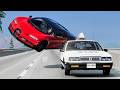 High Speed Traffic Car Crashes 278 BeamNG Drive CrashBoomPunk