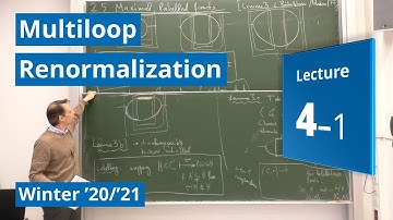 Lec. 04, Part 1/2 – Multiloop Renormalization (winter 