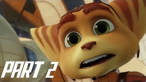 Ratchet and Clank  Walkthrough Gameplay Part 2 - Galactic Rangers