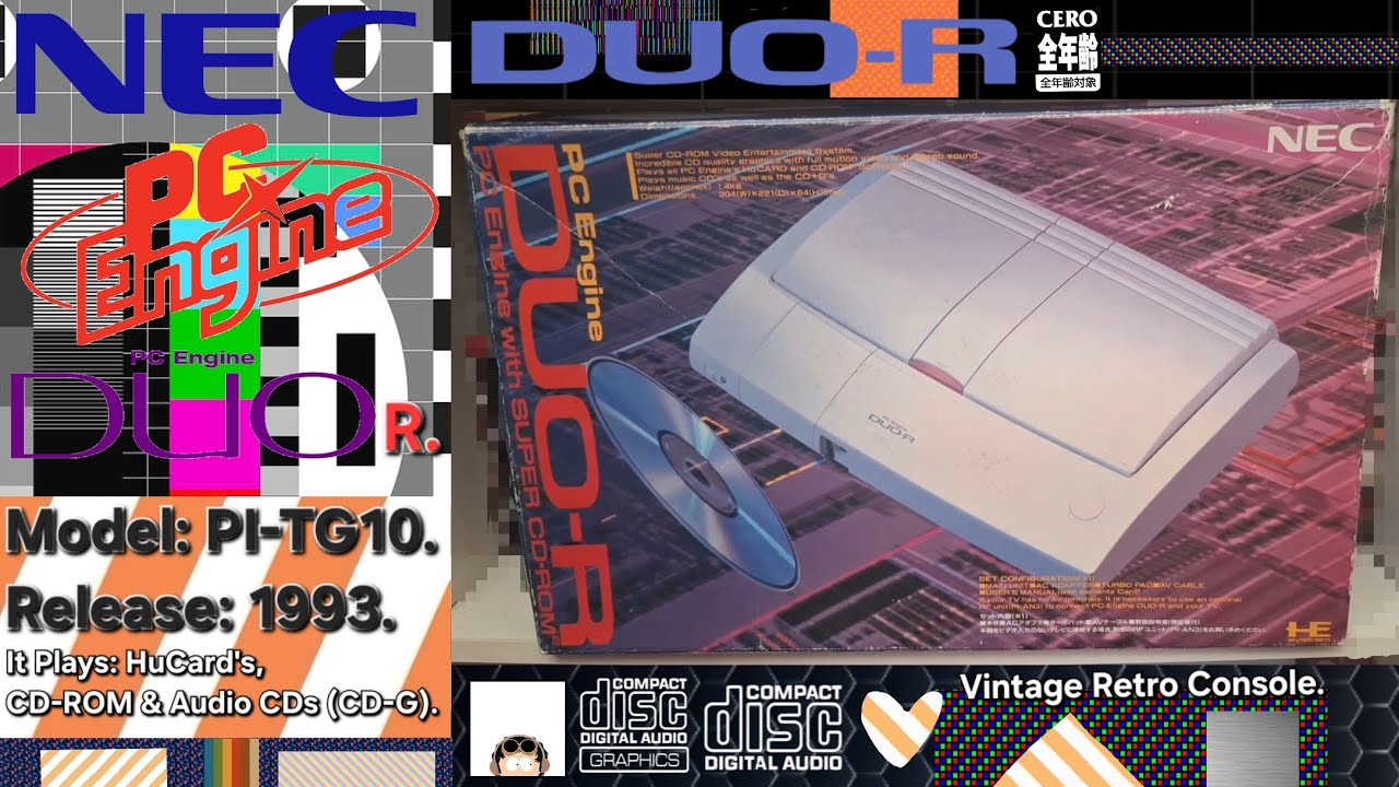 NEC PI-TG10 PCエンジンDUO- R NEC PI-TG10 PCエンジンDUO- R ニホンデンキ(NEC)|PCエンジンDUO-R