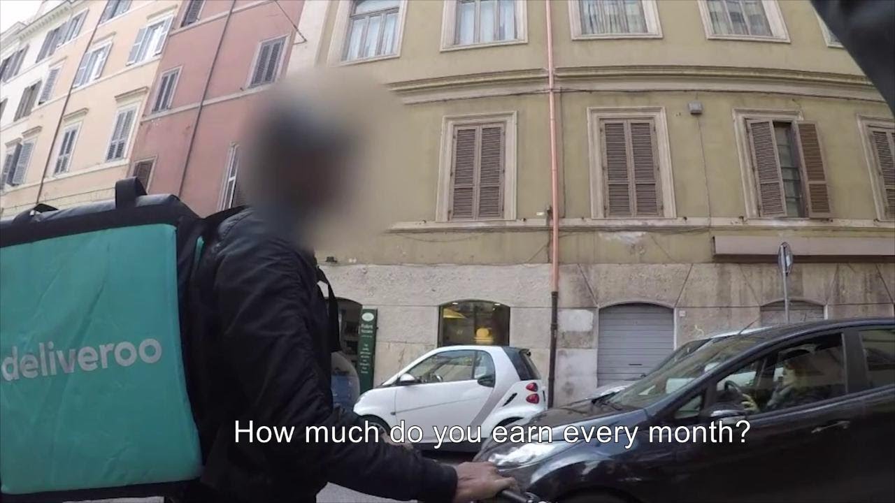 My month as a Deliveroo rider in Rome: a gig economy diary