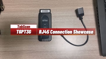 30 Seconds to Know T6PT3G RJ45 Connection Function #eucleia #tabscan #t6pt3g #j2534 #porsche #doip
