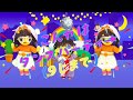 こんやはダンスパーティー(9じまで)(歌詞付き)みいつけた! バナナ堂あみぐるみ童謡