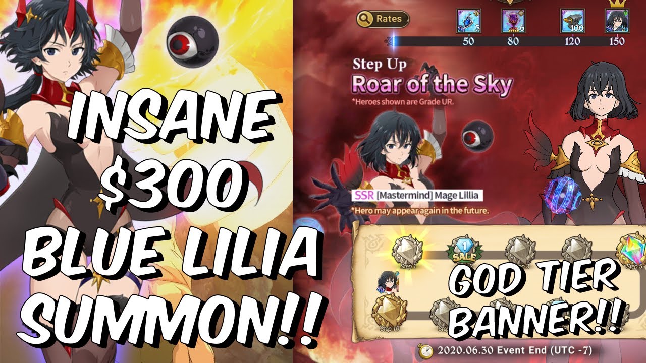 300 Summon On Insane New Blue Lilia Banner Double Escanor Ani Seven Deadly Sins Grand Cross Youtube 300 Summon On Insane New Blue Lilia Banner Double Escanor Ani Seven Deadly Sins Grand Cross Youtube