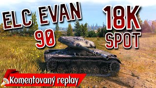 World of Tanks/ Komentovaný replay/ ELC EVAN 90