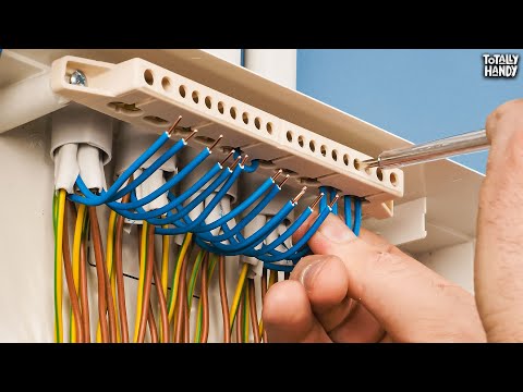 Oddly Satisfying Electric Wires Installation | DIY Project