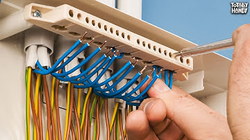 Oddly Satisfying Electric Wires Installation | DIY Project