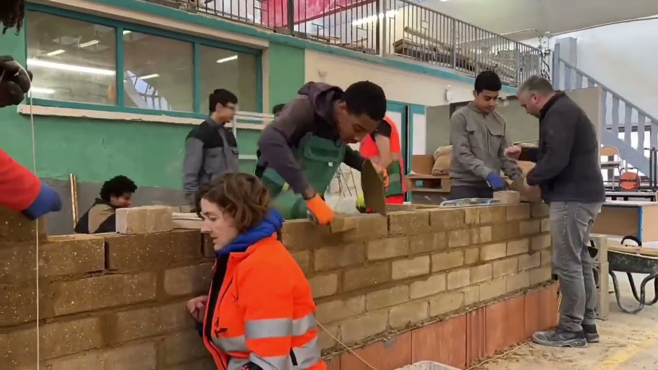 CAP Maçon : formation terre crue, jour 3