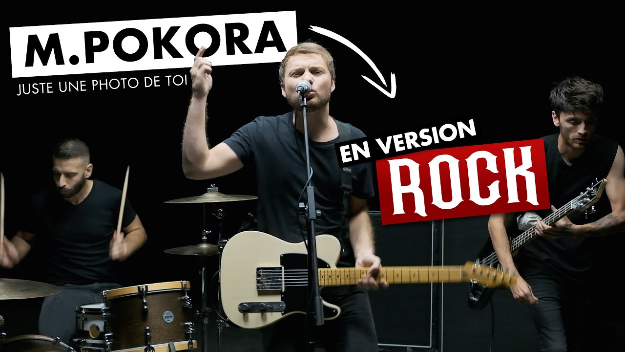 M POKORA - JUSTE UNE PHOTO DE TOI (Version Rock par Romain Ughetto)